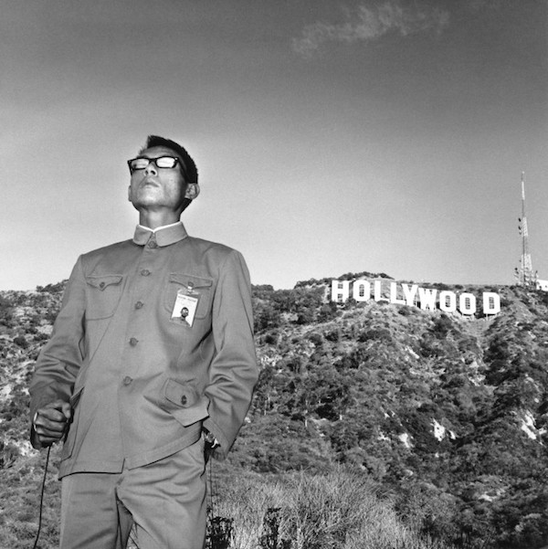 Tseng Kwong Chi (Canadian, b. Hong Kong, 1950–1990) Hollywood Hills, California, 1979, from the East Meets West series Vintage gelatin silver print, printed 1983 36 x 36 in. Solomon R. Guggenheim Museum, New York. Purchased with fund contributed by the Young Collectors Council, 1997, 97.4521 Read more at http://www.craveonline.com/art/917103-exhibit-tseng-kwong-chi-performing-camera#zPA8V66xIjhq78Pc.99