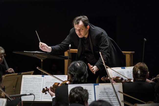 Andris Nelsons leads the BSO in Strauss' "Macbeth." Photo: Lisa Voll.