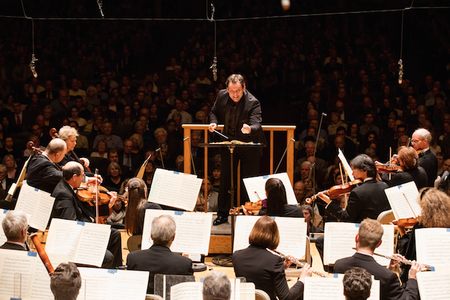 Andris Nelsons and the BSO perform Shostakovich Symphony No. 8. Photo: Michael Blanchard.