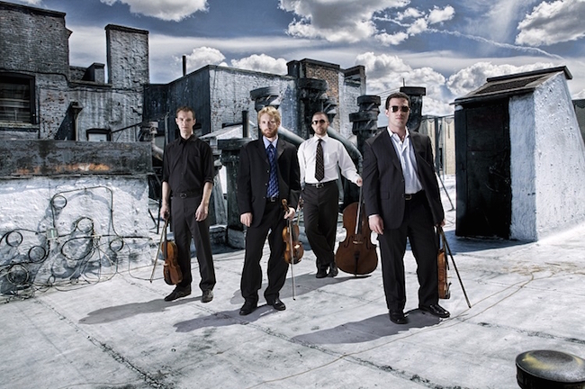 JACK Quartet will perform at the ICA this week. Photo: Stephen Poff.