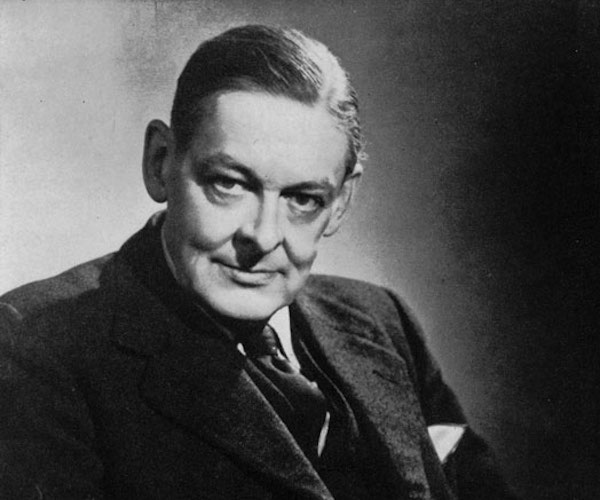 T.S. Eliot Photo: Wiki Commons