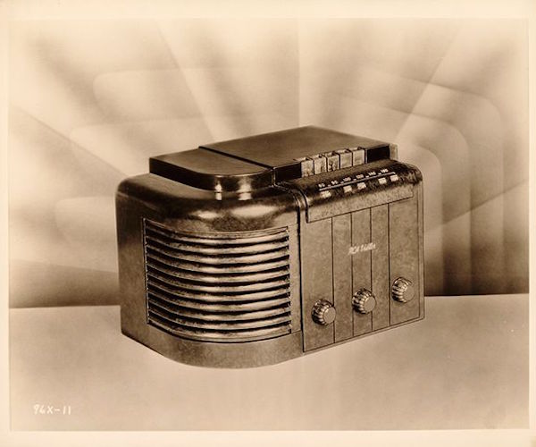 A radio designed by John Vassos. Photo: JohnVassos.com