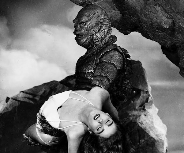 A scene from "The Creature From the Black Lagoon." Coolidge Corner Theatre  is showing the '50s horror film in 3-D.