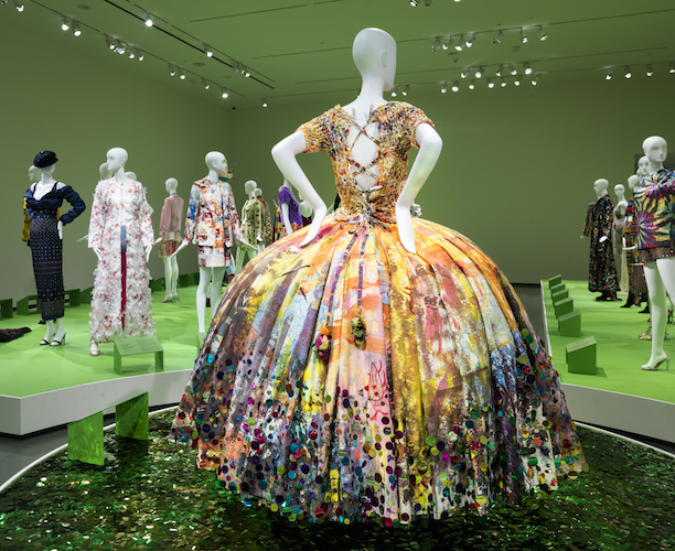 Installation view of "All of Everything: Todd Oldham Fashion "at the RISD Museum. Photo: RISD Museum