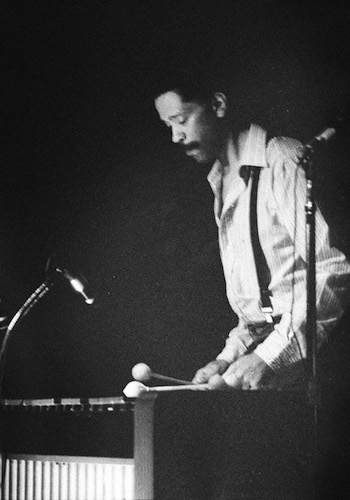 Bobby Hutcherson at Boston's Jazz Workshop, sometime in the late '70s. Photo: Michael Ullman