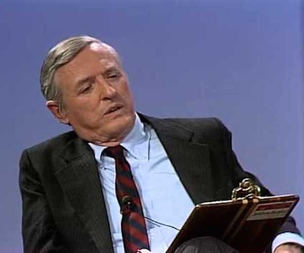 Book Interview William F Buckley On Tvs Firing Line Open To Debate The Arts Fuse