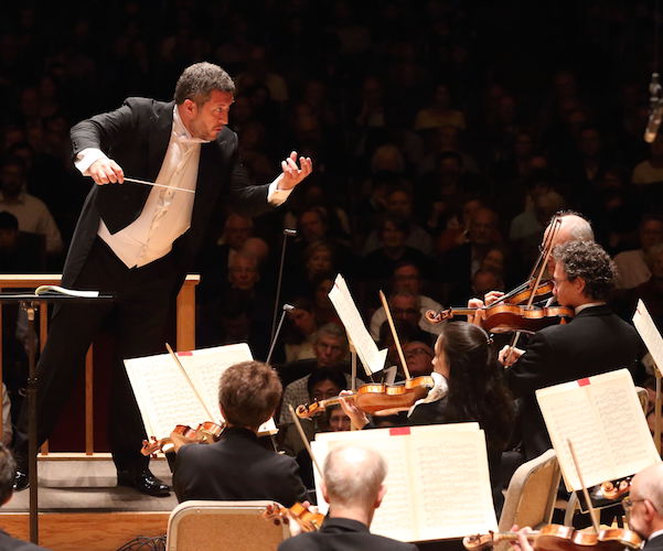 Thomas Adès leads the BSO in his debut as the orchestra's first-ever Artistic Partner. Photo: Hilary Scott.