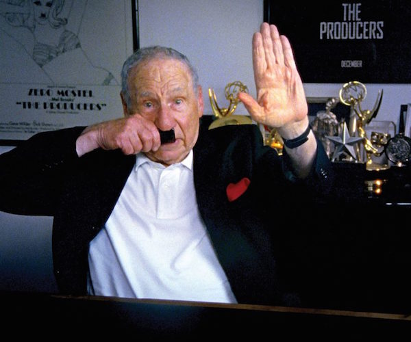 Mel Brooks in a scene from "The Last Laugh." 