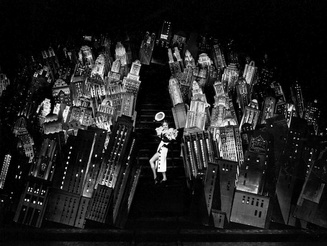 A scene from "42nd Street" (1933) aka Forty-Second Street, Directed by Lloyd Bacon, Shown center: Ruby Keeler