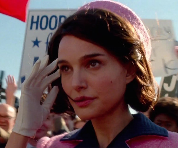 Nathalie Portman in a scene from "Jackie."