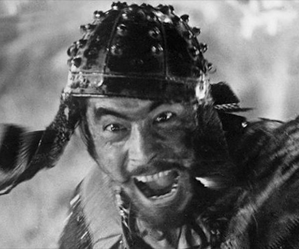 Toshiro Mifune in "The Seventh Samurai."
