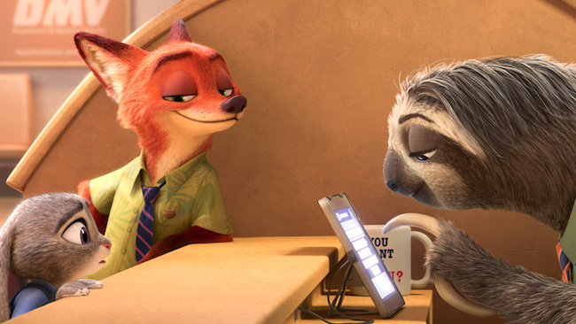 A scene from "Zootopia."