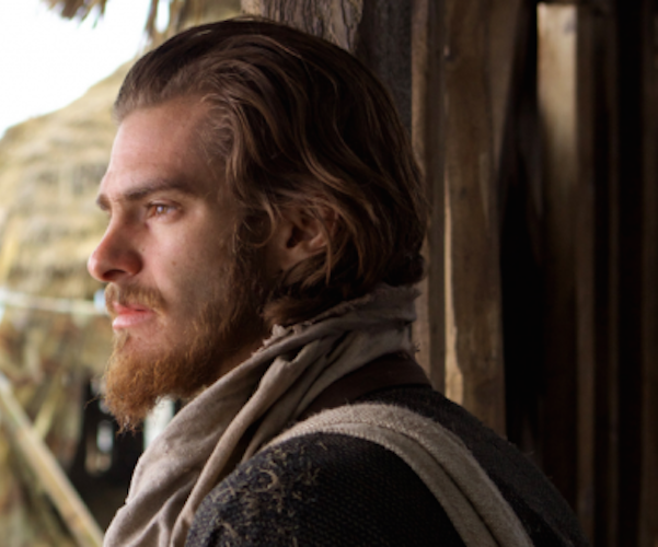 Andrew Garfield in a scene from "Silence."