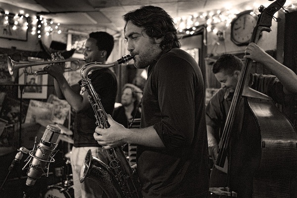 The Noah Preminger Band in action. Photo: 