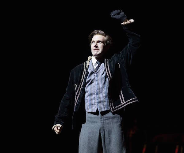 Jacob Fishel as John Wilkes Booth in the Commonwealth Shakespeare Company production of "Our American Hamlet." Photo: Nile Hawver/Nile Scott Shots