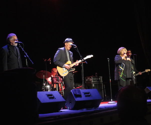 Mavis Staples and her band at the Cabot. Photo: Blake Maddux.