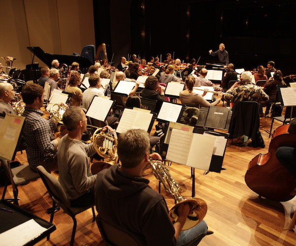 The New England Philharmonic in action. Photo: courtesy of New England Philharmonic.