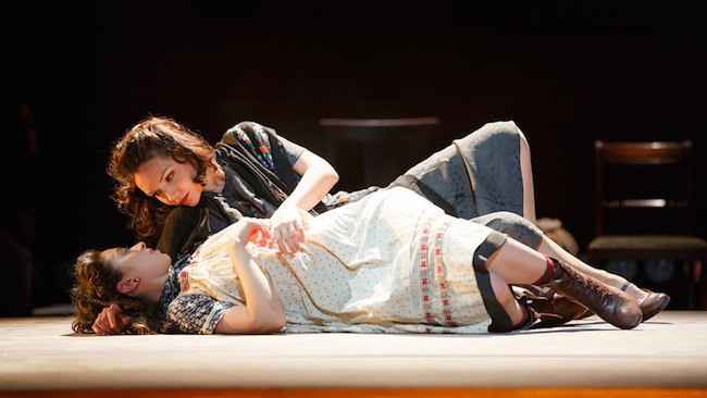 Adina Verson and Katrina Lenk in the Broadway production of "Indecent." Photo: Carol Rosegg.