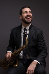Jon DeLucia performs with the Joe Hunt Quartet at the Lilypad on July 23rd.