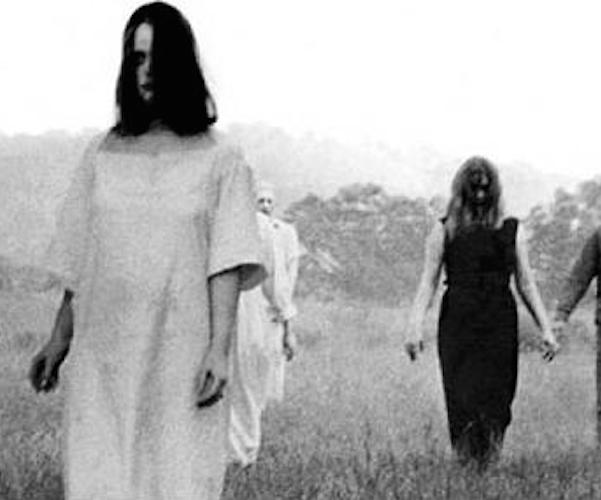 A scene from "The Night of the Living Dead."