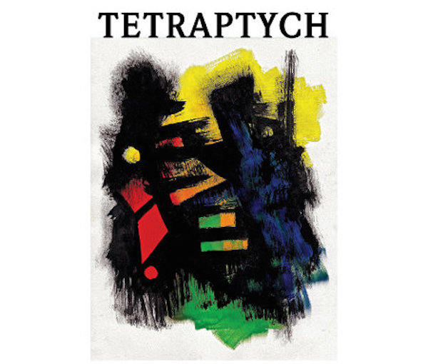 Tetraptych’s debut CD, with cover painting by Hery Paz.