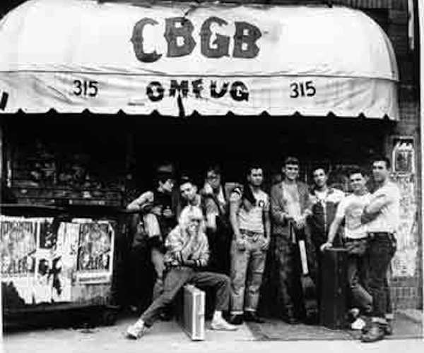 Punk mecca GBGB's. 