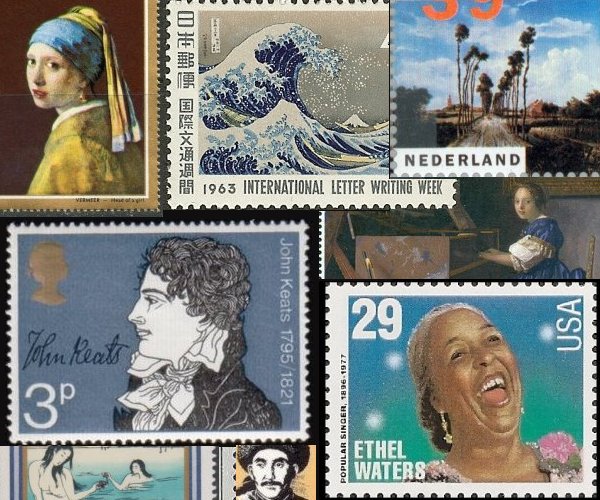 thumbnail image 2 of Lot Of 500 Different Worldwide Postage Stamps – 1912 To 1972 – All Continents 2 of 5
