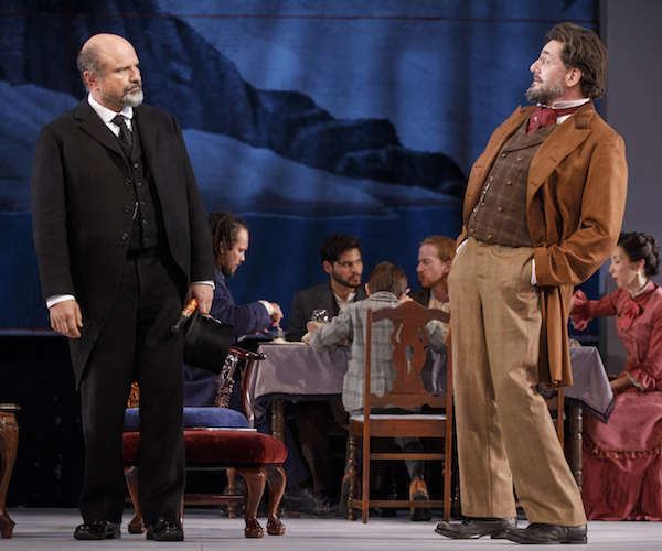 Enrico Colantoni and Reg Rogers in Yale Rep