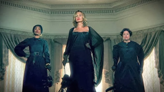 Angela Bassett Jessica Lange and Kathy Bates in "American Horror Story: Coven."