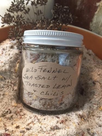 Kiss Flower Farm's Wild Fennel Sea Salt. Photo: courtesy of the company.