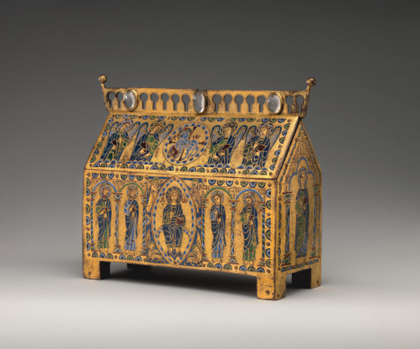 French, Chasse with Christ in Majesty and the Lamb of God, ca. 1180?90. The Metropolitan Museum of Art, New York. Gift of J. Pierpont Morgan, 1917. Photo: Courtesy of the Wadsworth Museum.