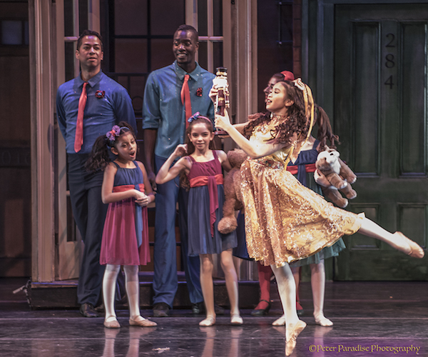 "The Urban Nutcracker" is on view now through the end of December. Photo: Peter Paradise Photography.