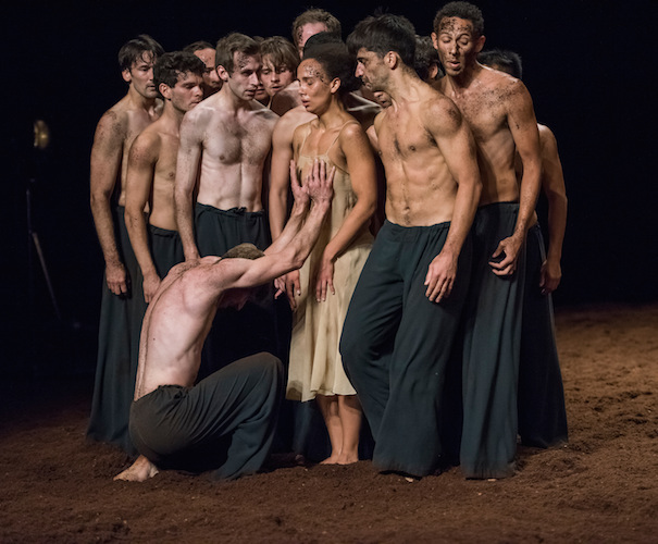 A scene from Tanztheater Wuppertal Pina Bausch’s staging of “Rite of Spring.” Photo: Stephanie Berger.