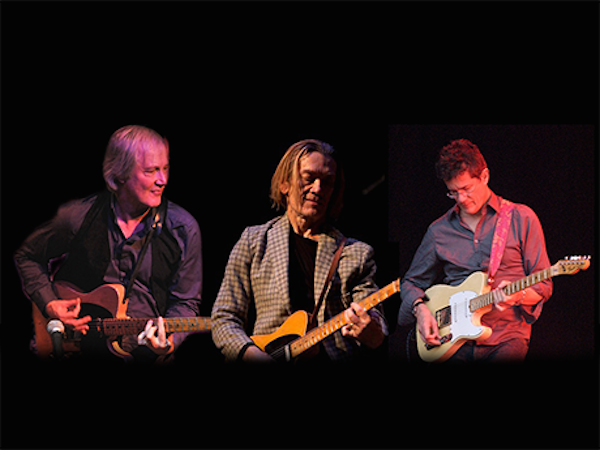 At the City Winery: GE Smith of Roger Waters band, Bob Dylan & SNL band, Jim Weider of The Band & Levon Helm Band, and Jon Herington of Steely Dan.