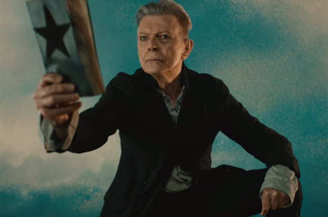An image from David Bowie's album "Blackstar" featured in "Last Five Years."
