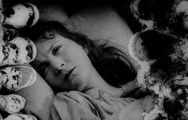 A scene from the haunting "Dawson City: Frozen City."