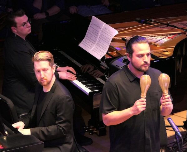 Ensemble Signal plays Steve Reich at Gardner's Calderwood Hall (c) 2026 photo Paul Robicheau