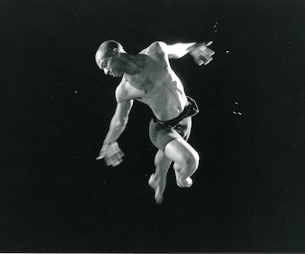 Fig. 2. Dona Ann McAdams, Ronald K. Brown, Combat Review, P.S. 122, New York, NY, 1993, Silver gelatin photograph, 8 x 10 in.