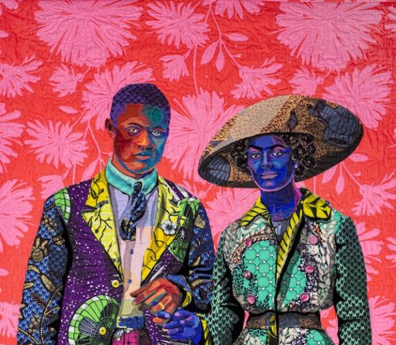 Bisa Butler, Broom Jumpers, 2019. 