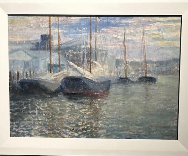 Untitled (Harbor Scene) by Milton Avery, 1921-22, Photo by Mark Favermann
