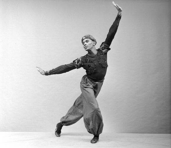 New York City Ballet "The Nutcracker"   Arthur Mitchell in the Arabian Dance (Coffee), choreography by George Balanchine