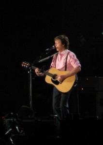 Paul McCartney at Fenway Park. Photo: Betsy's View.