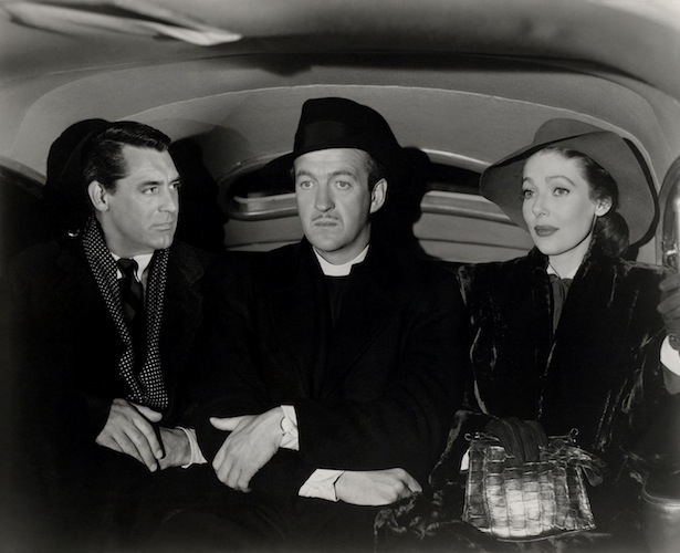 Cary Grant, David Niven, and Loretta Young in "The Bishop's Wife."