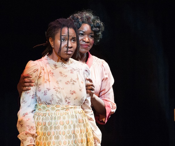 Lovely Hoffman (Celie) and Crystin Gilmore (Shug Avery) in "The Color Purple." Photo: Glenn Perry Photography.