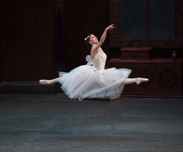 Ashley Bouder in the New York City Ballet's production of 