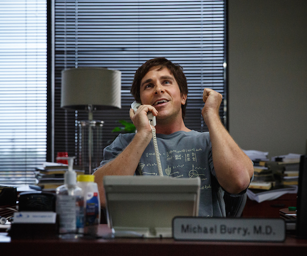 Christian Bale in a scene from "The Big Short."