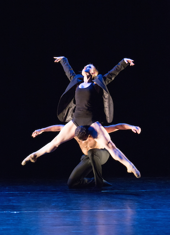A scene from BalletX's "It's Not a Cry." Photo: Alexander Iziliaev 
