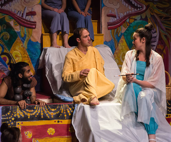 Harsh J. Gagoomal, Jesse Garlick, & Jordan Clark in "Journey to the West." Photo: A.R. Sinclair Photography.