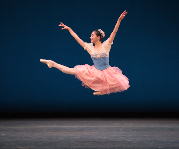 Misa Kuranaga in George Balanchine's "Donizetti Variations." Photo: Rosalie O'Connor, courtesy Boston Ballet
