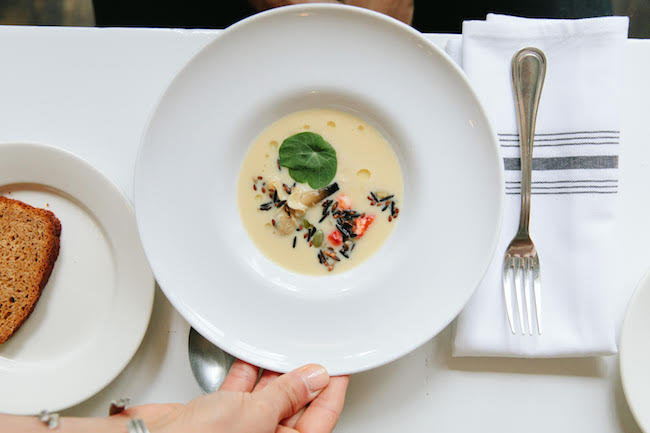 A sample of the cuisine at Julia. Photo: 